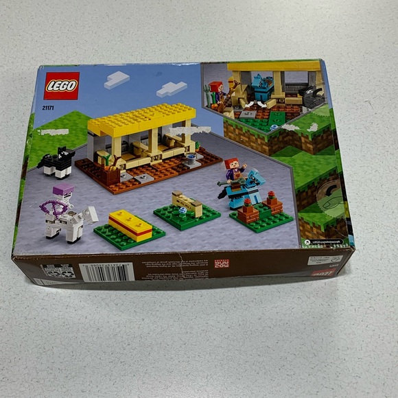 Lego Minecraft The Horse Stable Set 21171 Brand New Retired Limited Edition - Picture 16 of 16